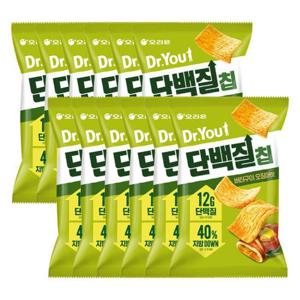 오리온 닥터유 단백질칩 버터구이오징어맛 60g x12입