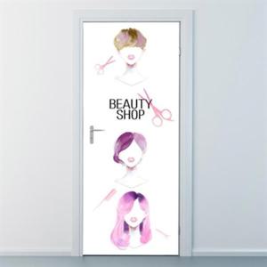 아트박스/낭만창고 nces176-뷰티샵-현관문시트지