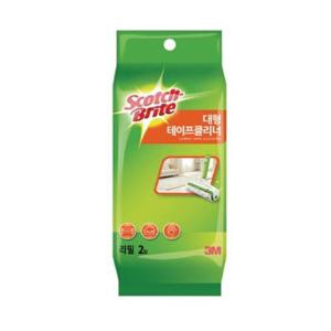 3M 중형테이프클리너리필(2입(100mmX5m)) 생황용품 청소용품 청소도구 욕실청소 화장실청소 밀대 청소패드 청소솔 청소티슈 청소크리너