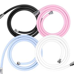 물때 끼지 않는 1.8미터 실리콘 샤워호스 샤워줄 물때방지호스 튜브형샤워기호스 샤워헤드줄 샤워기줄 꼬임