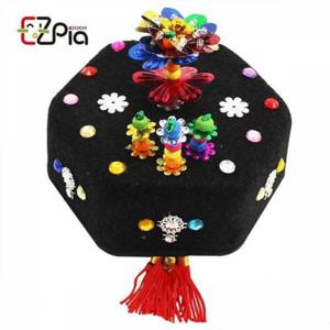 전용포장 만들기-1인 족두리 펠트