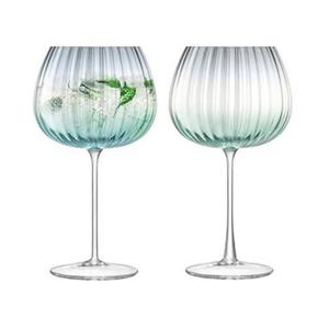 와인잔 영국 LSA 더스크 벌룬 고블렛 2P세트 그린그레이 와인글라스잔