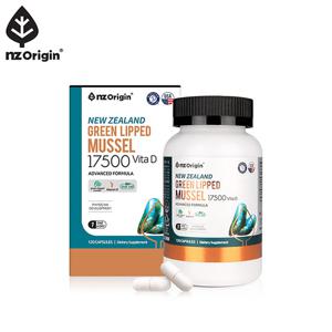 [엔젯오리진] 뉴질랜드 초록입홍합 17500 비타민D(4개월분) 120캡슐