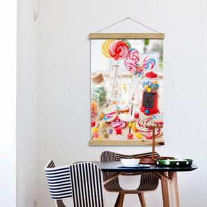 아트박스/꾸밈 ck554-우드스크롤_60CmX90Cm-새콤달콤달다구리(대