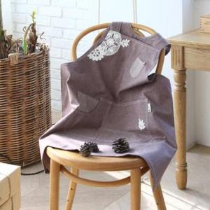 아트박스/러그랜드 레이스포인트 선염 면 앞치마 - 2color