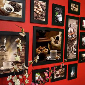 아트박스/꾸밈 cx301-커피앤원두_브라운카페_인테리어액자