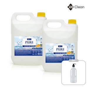 지오클린 퓨어 주방세제 4L 2개 + 공병 1L