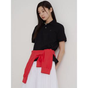 [빈폴멘] [Essential] 피케 칼라넥 반소매 티셔츠 블랙 (BC6242E715)