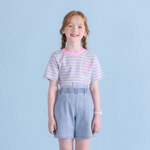 [택가24800원]큐로 스트라이프 골지 반팔 티 JXUTO30