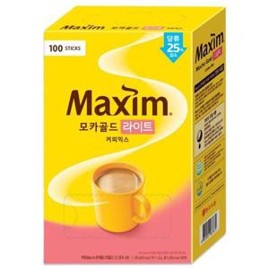 갤러리아_맥심 모카골드 라이트 커피믹스 100T