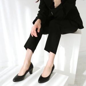 [비비오] 천연소가죽 발편한구두 면접구두 승무원 여성정장구두 6015/7130