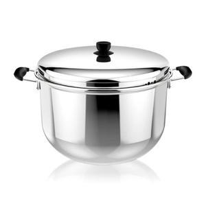 키친아트 지벤 스텐 곰솥 들통 냄비 큰냄비 대용량 3중바닥 곰탕냄비 육수통 32cm