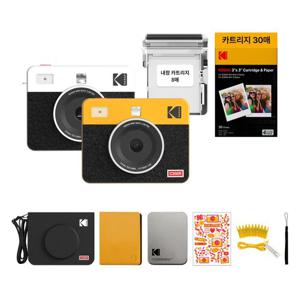 [코닥] 미니샷3 레트로 C300R+38매+악세사리 휴대용 즉석카메라 포토프린터 사진인화기