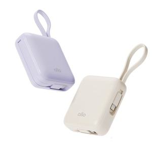 알로코리아 포켓 미니 고속충전 일체형 보조배터리 10000mAh 1008PD