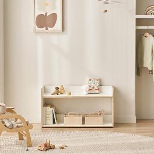 [삼익가구]키디즈 800 2단 교구장 E0등급 어린이 전면책장