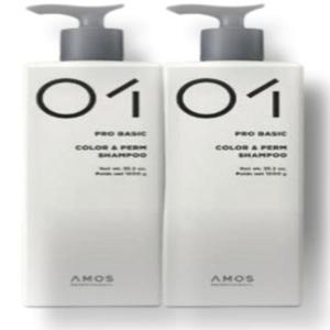 [영양친구] 아모스 칼라앤펌 샴푸 1000g 2개