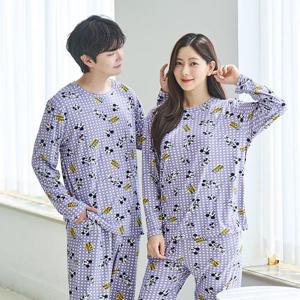 [디즈니] 피치라운드 긴팔세트(WD182) 체크잠옷 택1