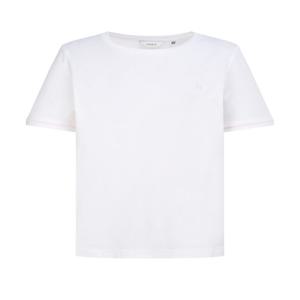 헤지스 여성 [스테디셀러][면100]화이트 에센셜 실켓 반소매 티셔츠 (WSTS5BC36WT)