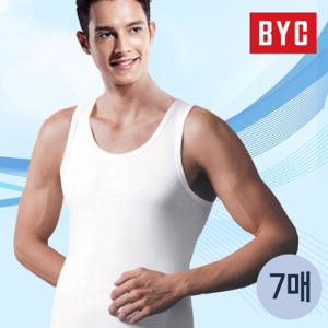 BYC 남성 런닝 남조끼런닝 7매세트 구성