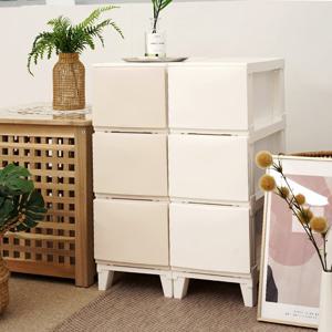 보노 심플리 240 서랍장 3단 슬림형 인테리어 수납장