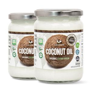 코코어스 프리미엄 엑스트라버진 코코넛오일 500ml 2병 비건오일