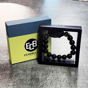 에코벨 흑요석 팔찌 12mm/금전운 행운 건강 팔찌
