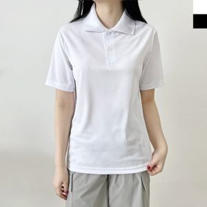 블레오 여성 여름 기본 카라 무지 데일리 반팔 티셔츠