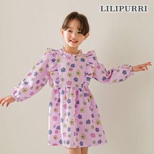 [릴리푸리]키디비플라워원피스(바이올렛)