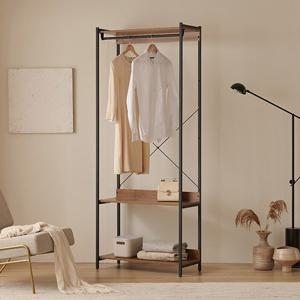 [삼익가구]그로버 철제 드레스룸 시스템 옷장 800 1단 행거형