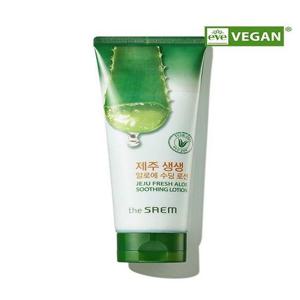 [더샘]제주 생생 알로에 수딩 로션 90%_진정 로션_US