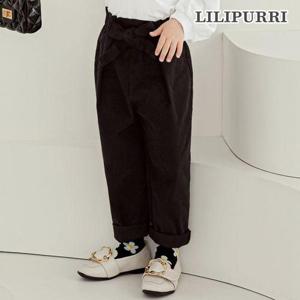 [릴리푸리]러브스주름팬츠(블랙)