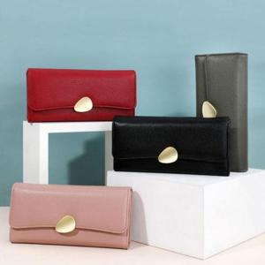 [QNTWWV65_58]여자장지갑 여성장지갑 골드버튼 5컬러