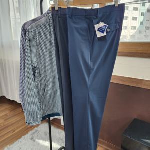 모찌봉 / 중년 남성 아이스원단 봄가을 골프바지