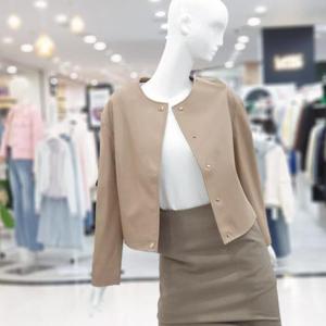 [에이비에프지]노카라 천연 양가죽 자켓 CBFA5FJ2G