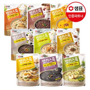 [샘표] 밸런스죽 420g 9종 2+2개 골라담기 /소고기/야채/삼계/흑임자