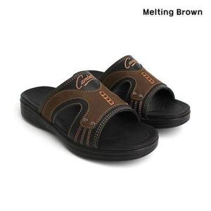 [멜팅브라운]캐주얼 데일리 남성 쿠션 슬리퍼 2color