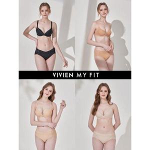 [비비안]마이핏 컴포트 라이크라 노와이어 여성 속옷 세트 8종