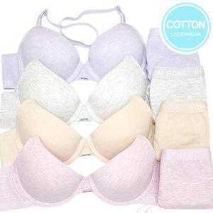 [제이코튼]주니어브라 8종세트 중학생 고등학생 속옷 주니어2단계