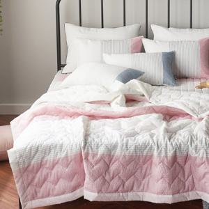 윤스홈 마크 시어서커 아사면 여름 침구풀세트 퀸