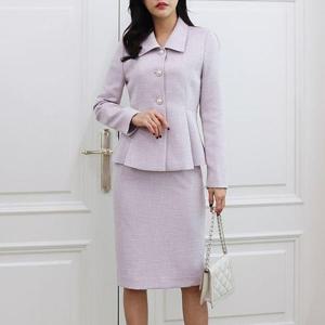 트위드셋업 트위드투피스세트 여성치마정장세트