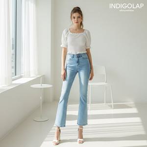 ★3종세트★[인디고랩] 여성 썸머 퍼스트 세미부츠컷 데님 3종