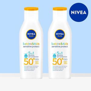 [니베아 공식] 니베아 선 키즈 센서티브 프로텍트 선 로션 200ml 2개