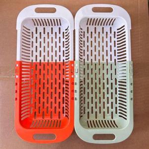 길이조절 다용도 식기건조 바구니 싱크대 정리대 WFLOP4S