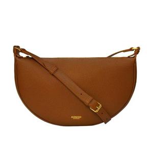 버버리 소프트 하프문 슬링 크로스백 81112291 타우니브라운