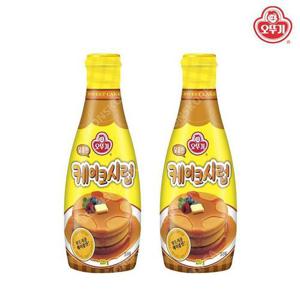 오뚜기 달콤한 케이크시럽 220g 2개 메이플 소스 핫케이크