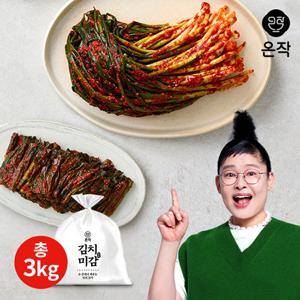 [온작] 이영자 파김치2kg+갓김치1kg