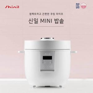 [신일] 스마트 멀티쿠커 전기밥솥 미니밥솥 화이트 SCJ-WH400SJ