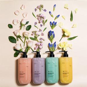 바스파 스크럽 사해소금 바디워시/클렌저 각질케어 1000ml