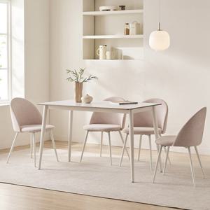 [최저가 도전][삼익가구]베이르 포세린 세라믹 1200 식탁 세트(의자4)