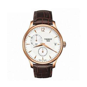 [편집샵 블레스]티쏘 남성 가죽 시계 트레디션 T063.639.36.037.00